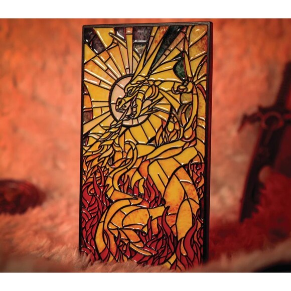 The Elder Scrolls IV Oblivion Akatosh Ingot Official Bethesda Metal Figurine - Picture 4 of 5